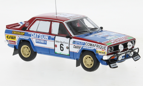 Datsun Violet GT No.6 Rally Cote d Ivoire 1981 Mehta/Doughty - 1:43